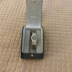 Movado Women's Watch - Silver and Gold